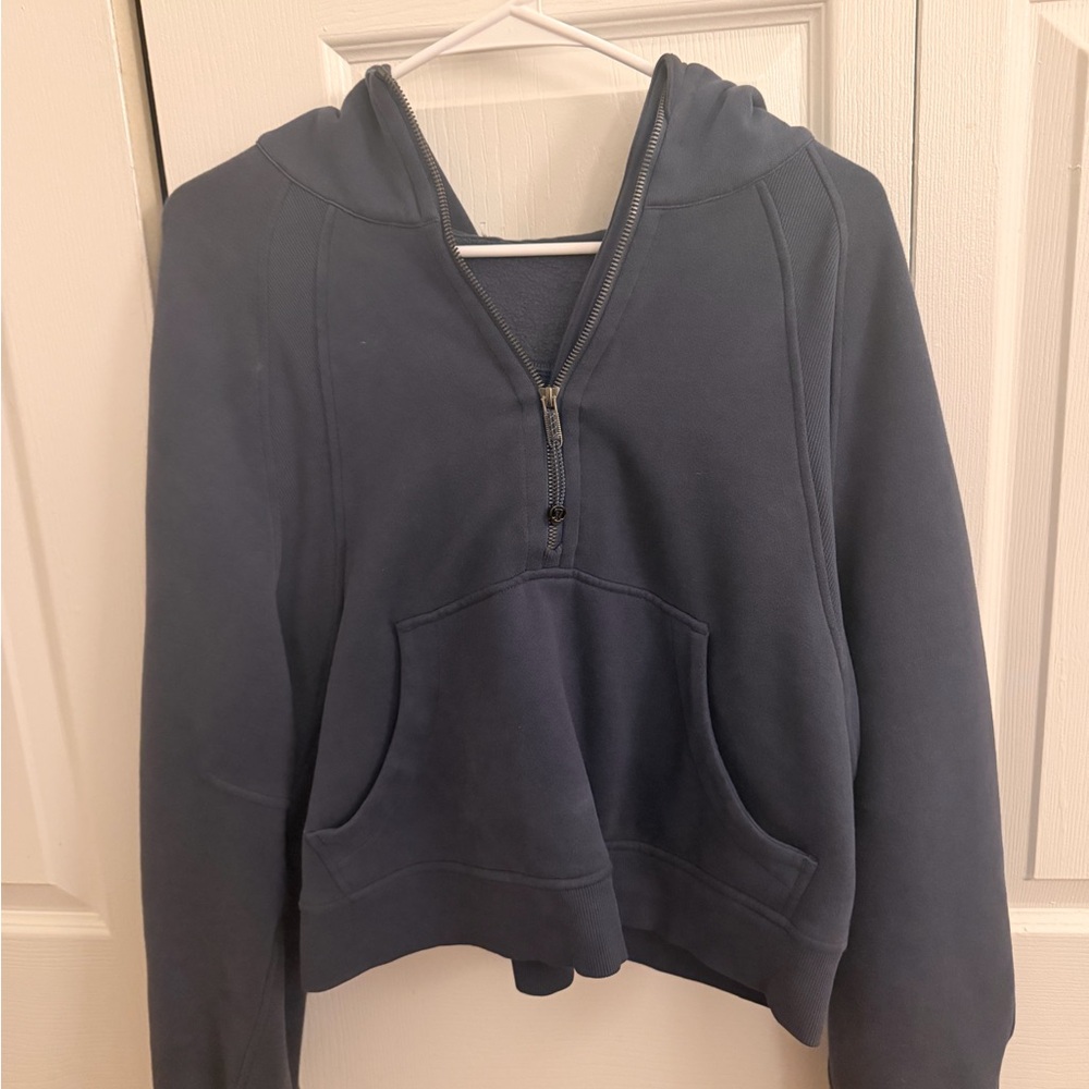 lululemon athletica Navy Half-Zip Hoodie